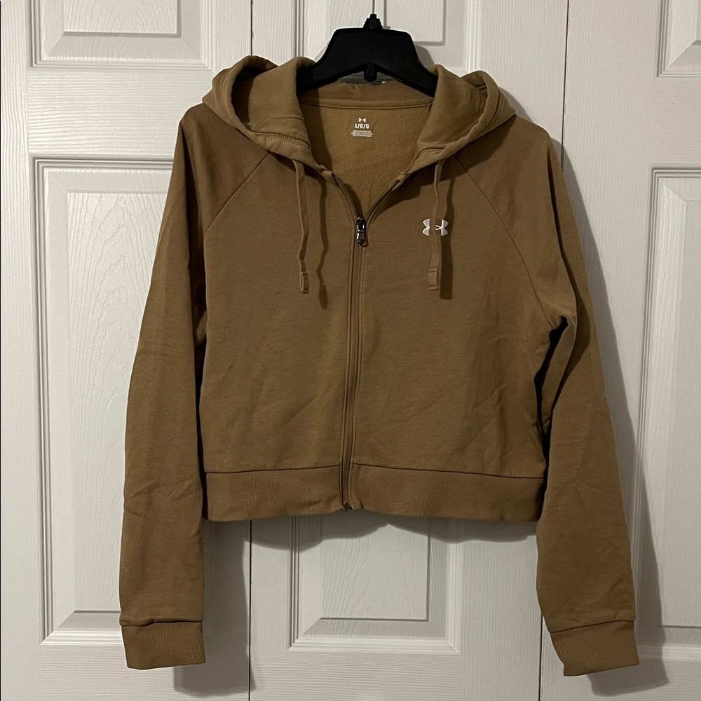 Under Armour Tan Hooded Jacket
